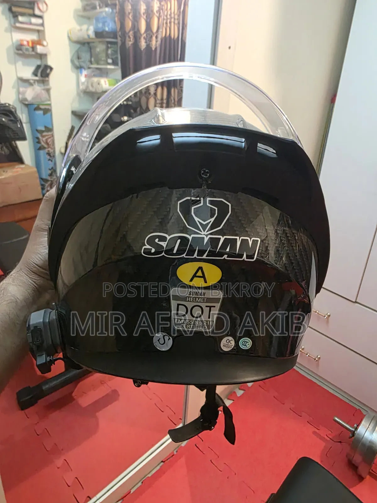 Soman Helmet + Bluetooth