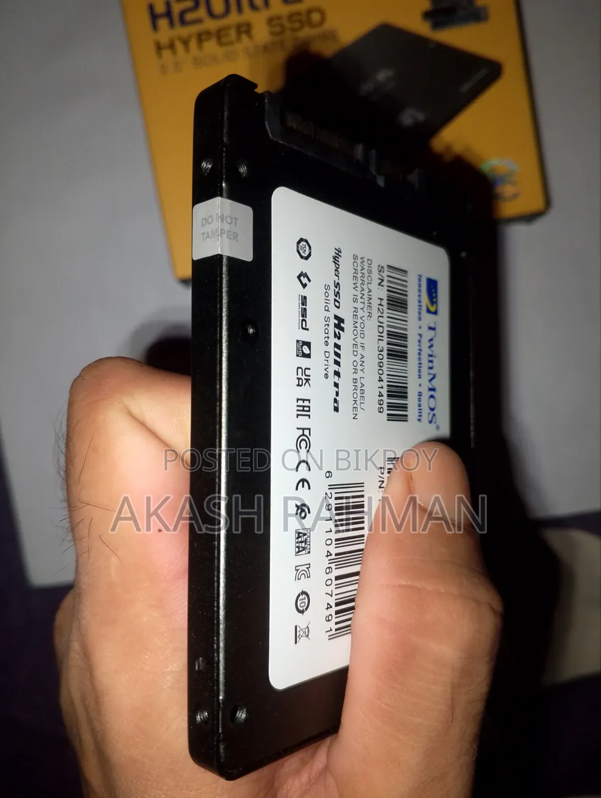 TwinMOS H2Ultra Hyper 1TB SSD | 100% Health | With Box