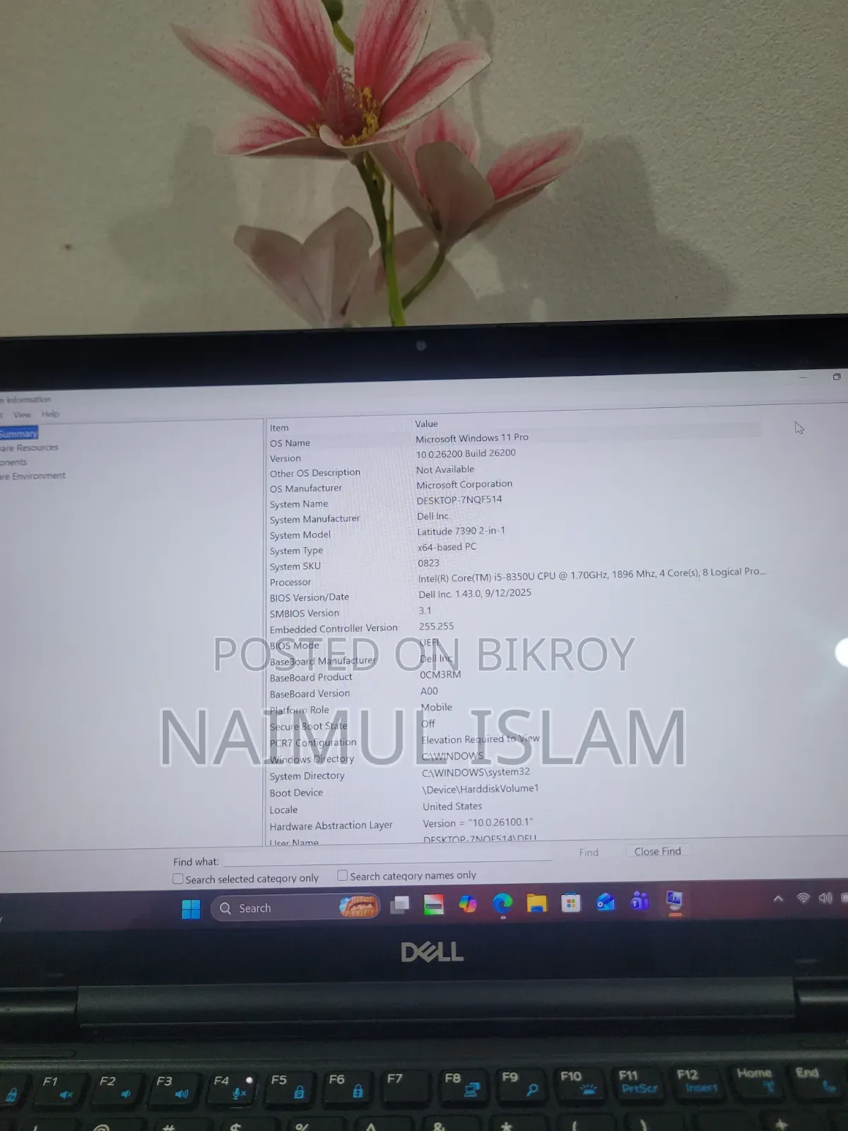 Laptop Dell Latitude 7390 2-in-1 8GB Intel Core i5 SSD 256GB
