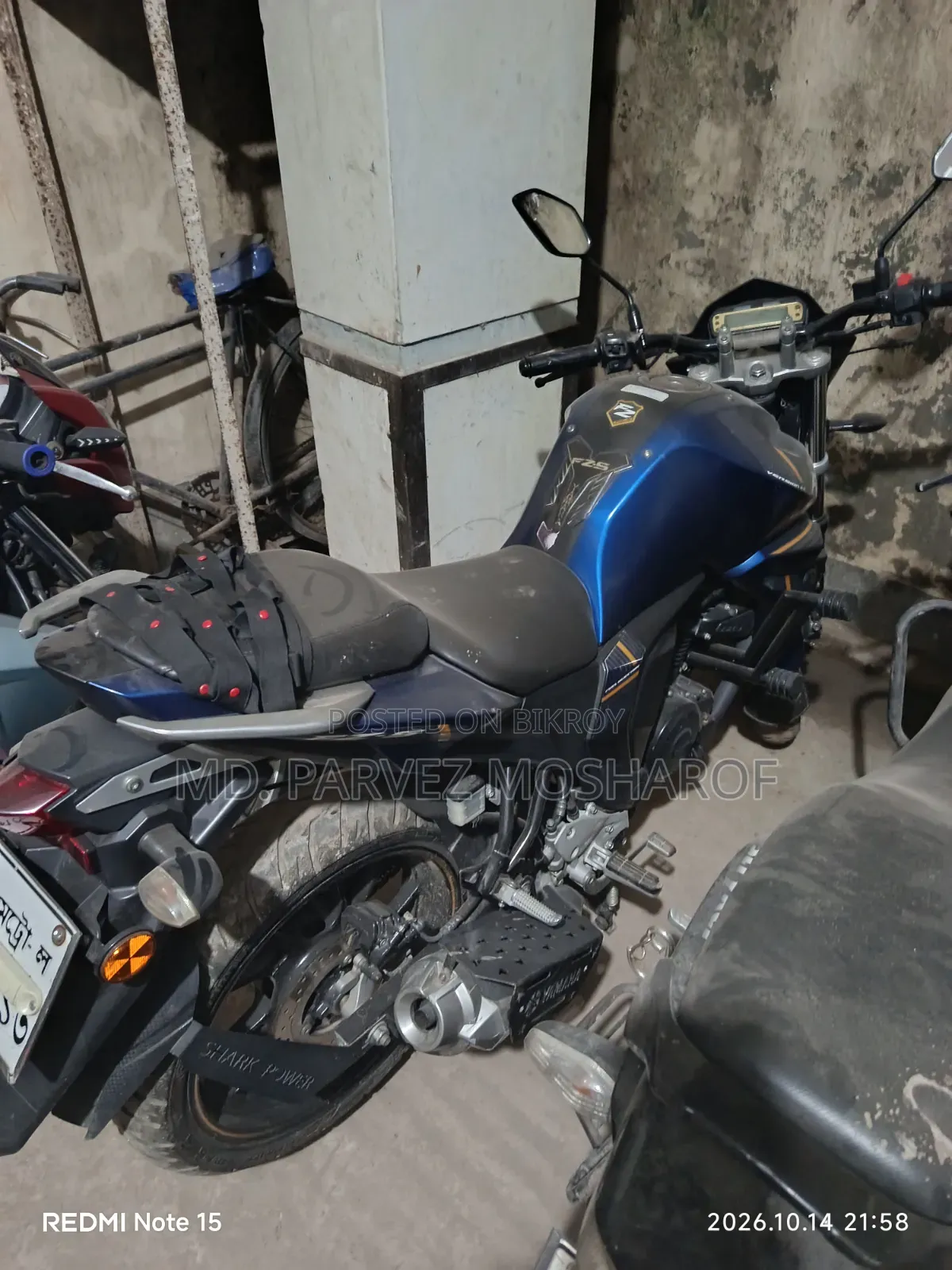 Yamaha FZS V2 2025 Blue