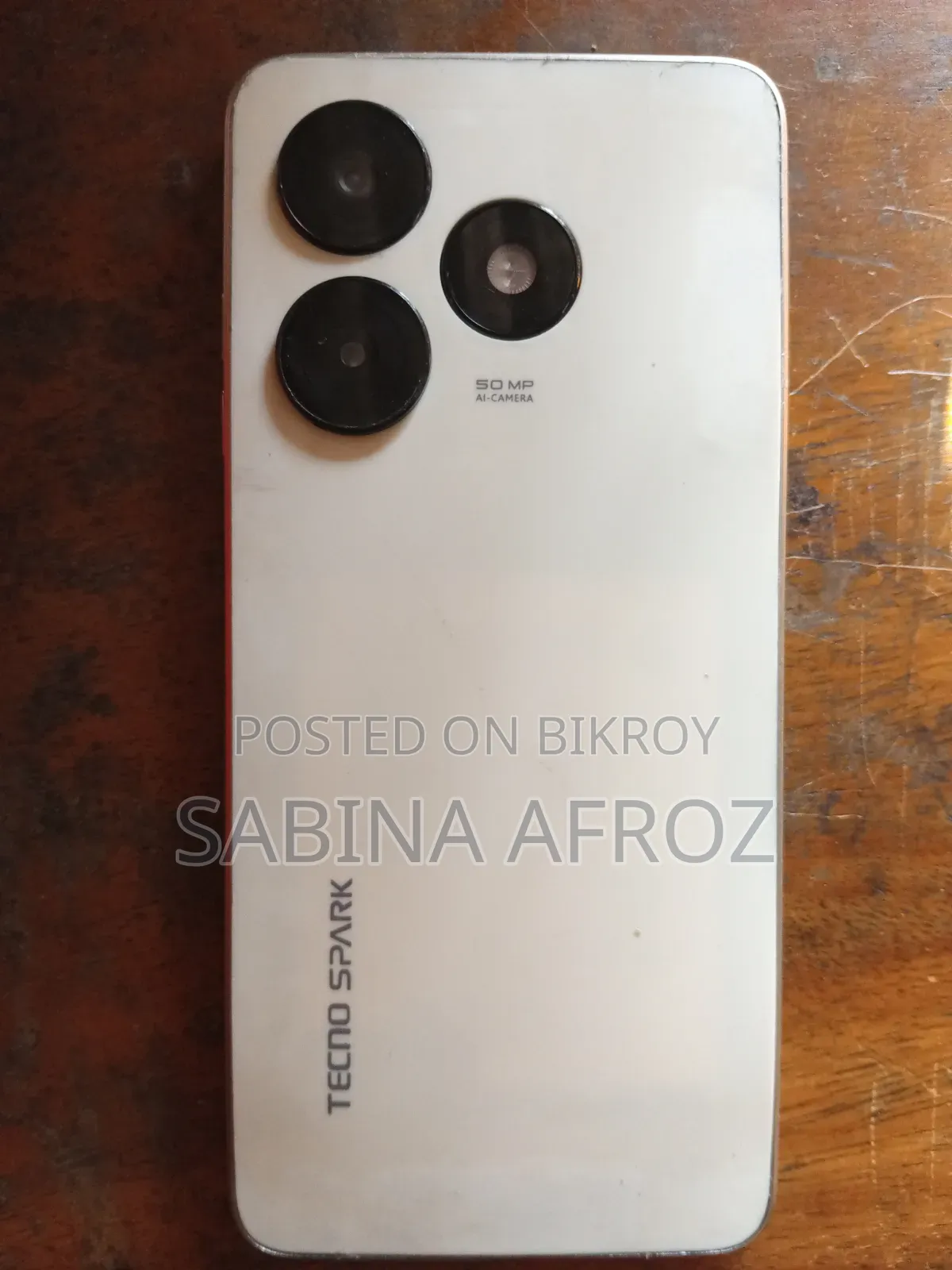 টেকনো স্পার্ক ২০সি ১২৮ জিবি গোল্ড
