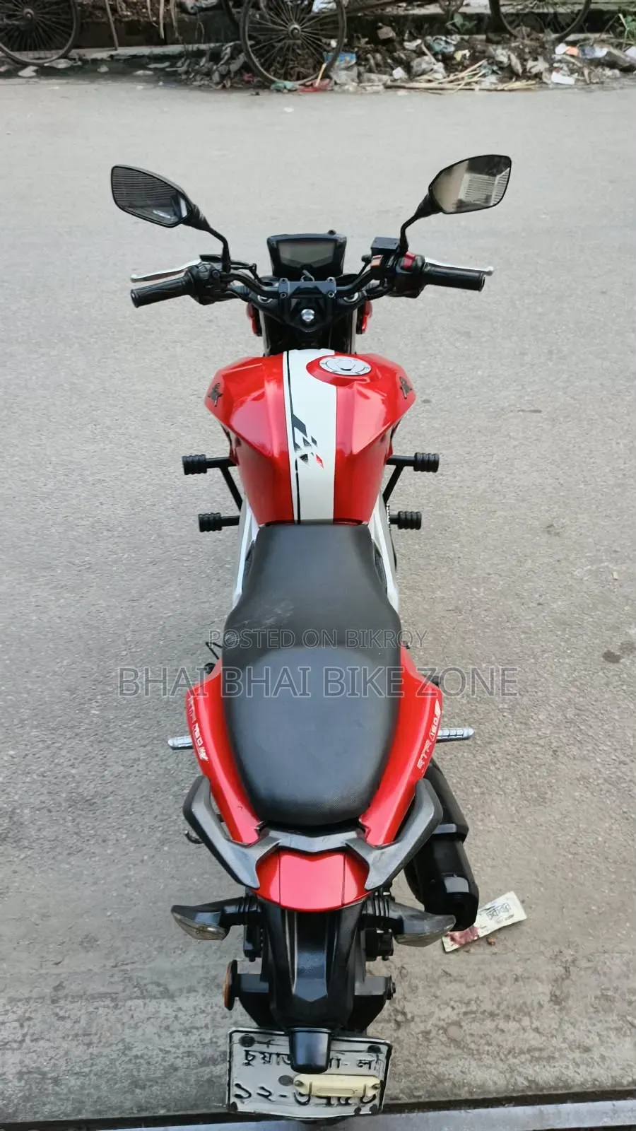 TVS Apache RTR 160 2v Refresh X-connect 2022 Red