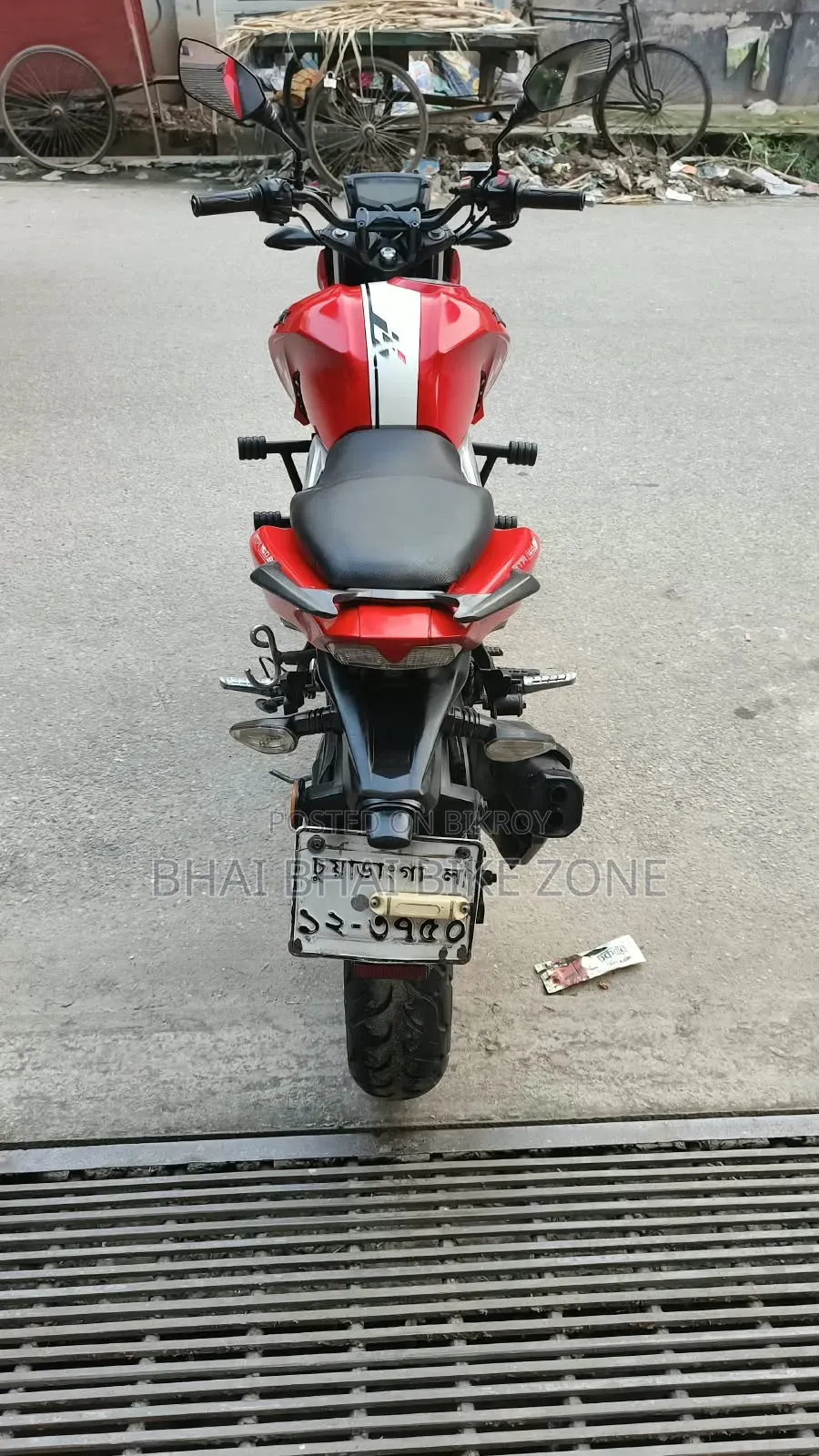 TVS Apache RTR 160 2v Refresh X-connect 2022 Red