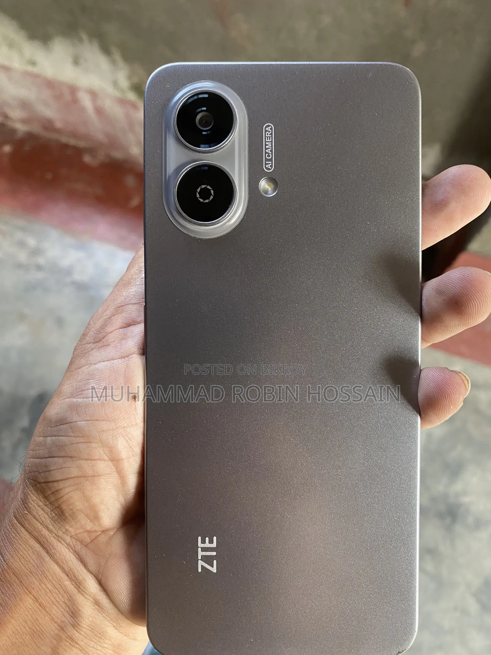 নিউ জেডটিই ব্লেড এ৩৫ ৬৪ জিবি গ্রে