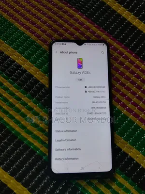 Samsung Galaxy A03s 64 GB Blue
