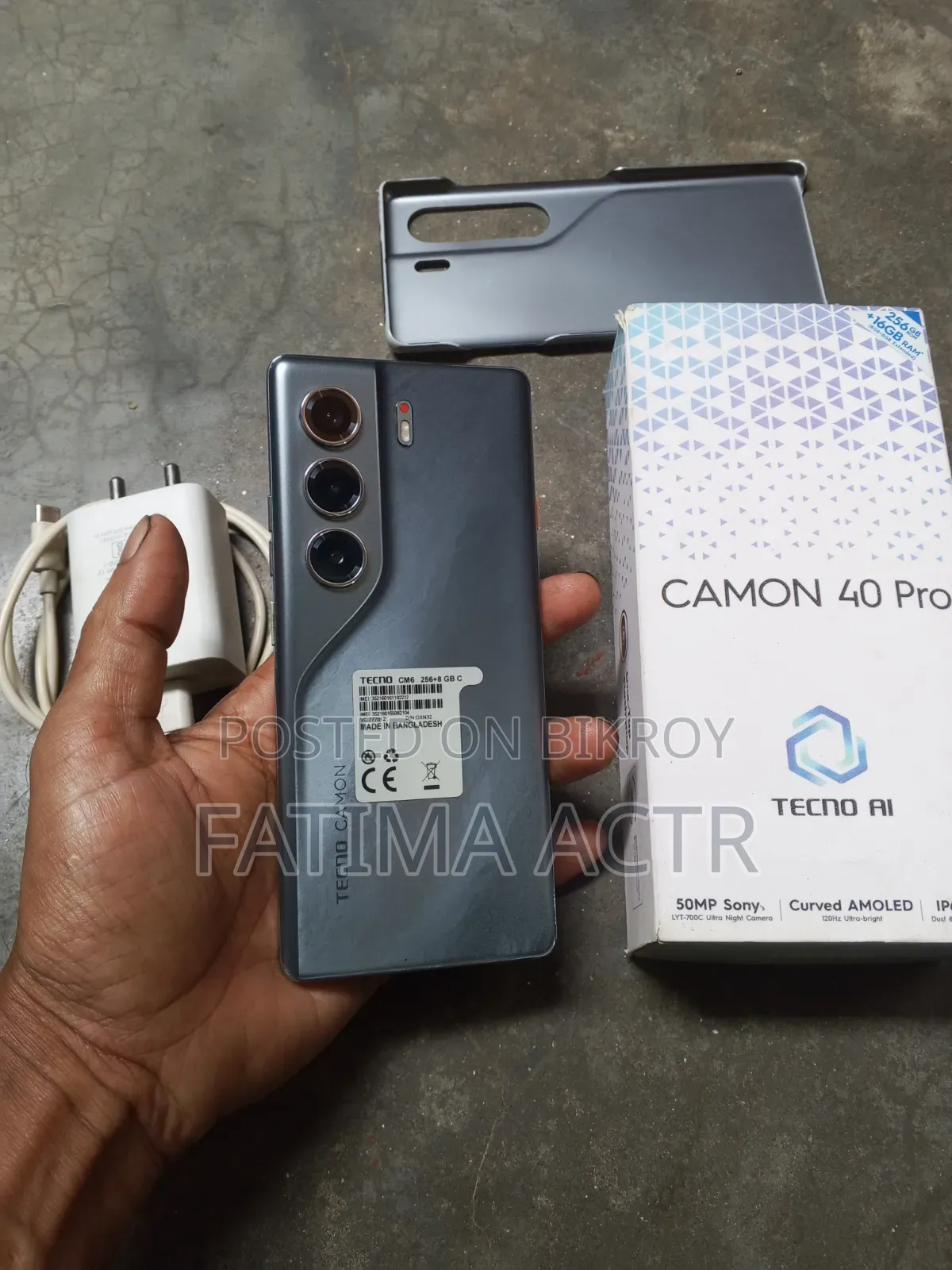 Tecno Camon 40 Pro 4G 256 GB Orange