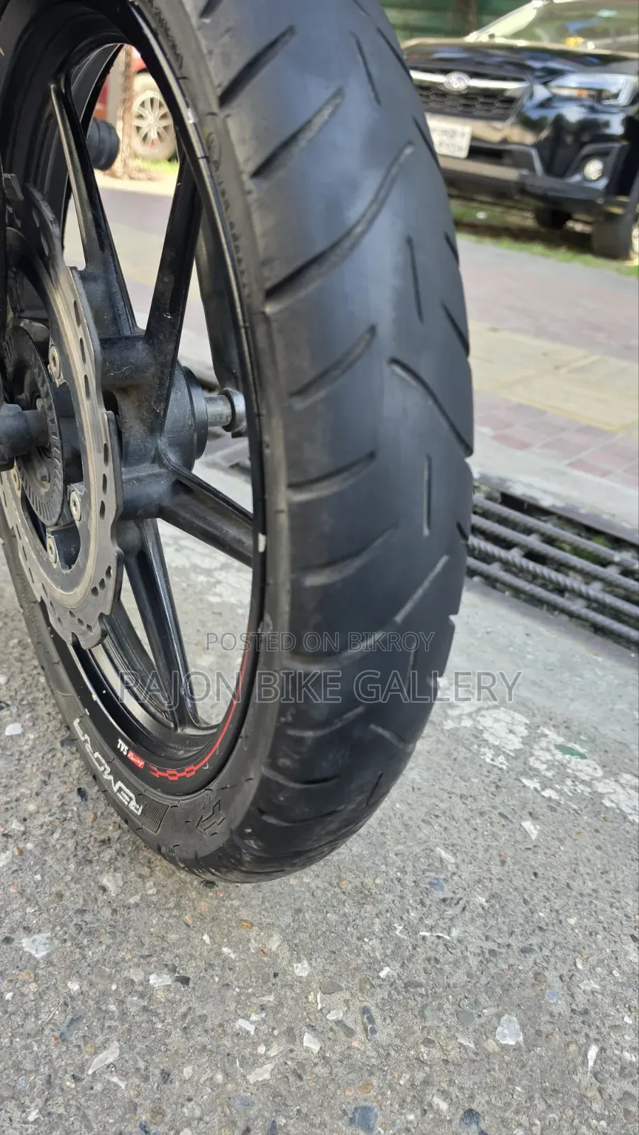 নতুন টিভিএস আপাচে আরটিআর ১৬০ ৪ভি ২০২৩ কালো