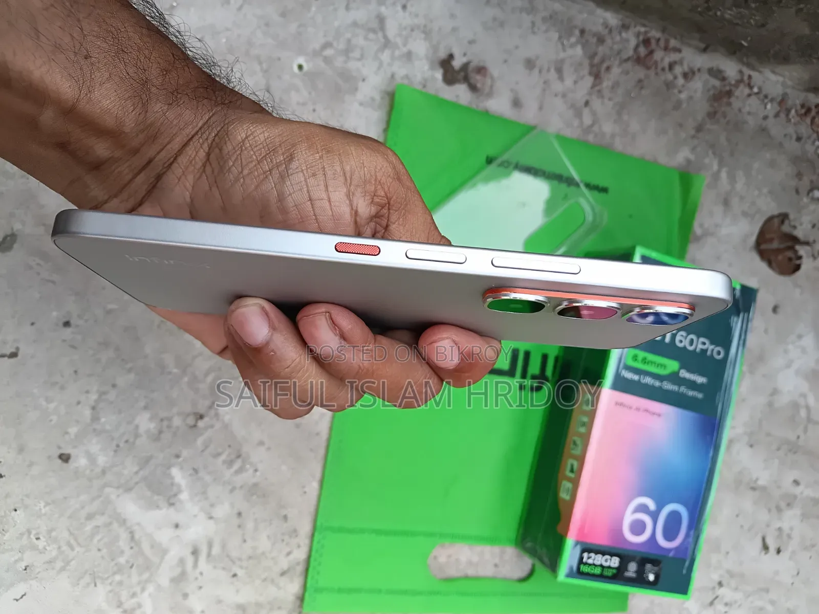 Infinix Hot 60 Pro 128 GB White