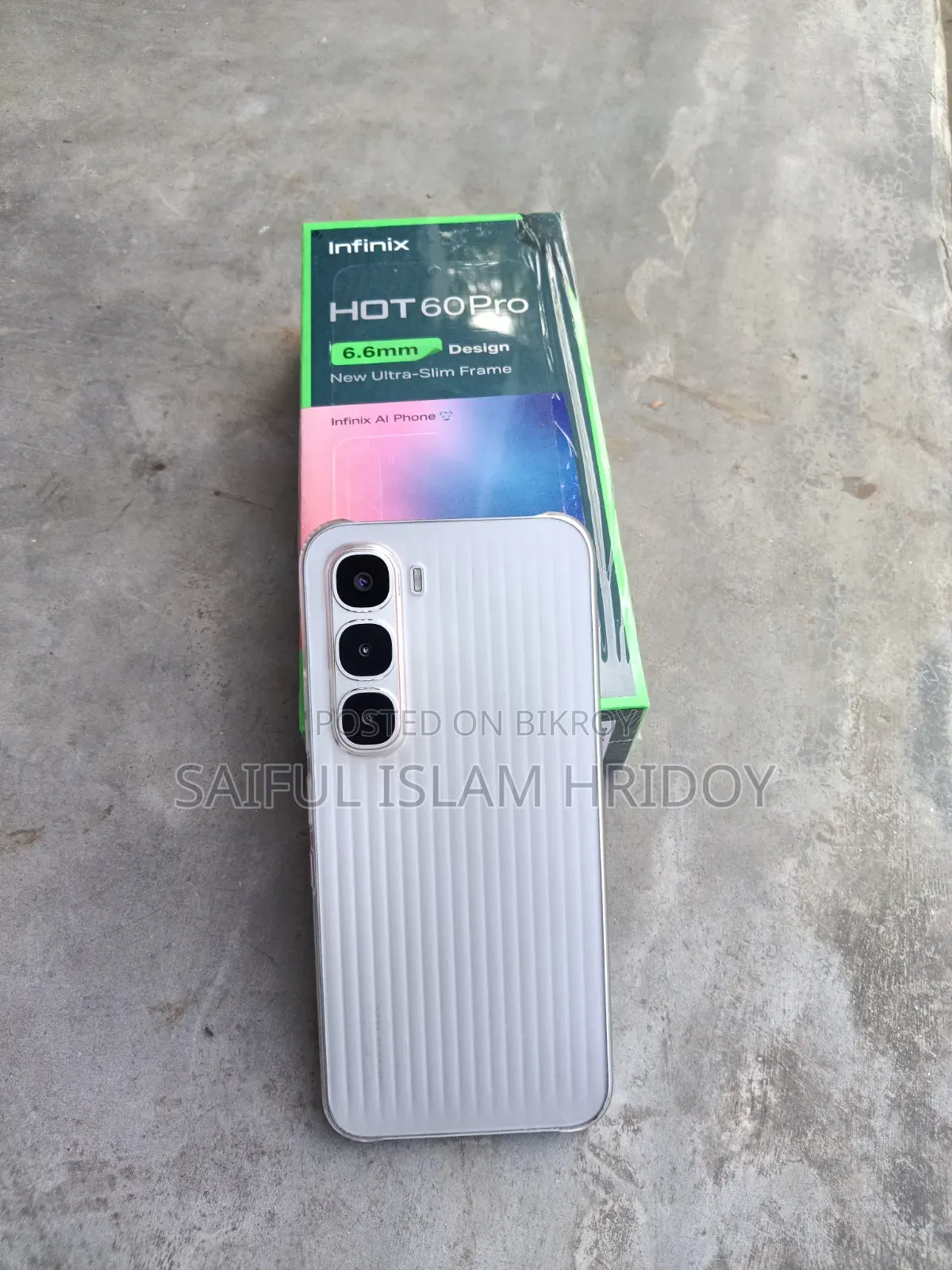 Infinix Hot 60 Pro 128 GB White