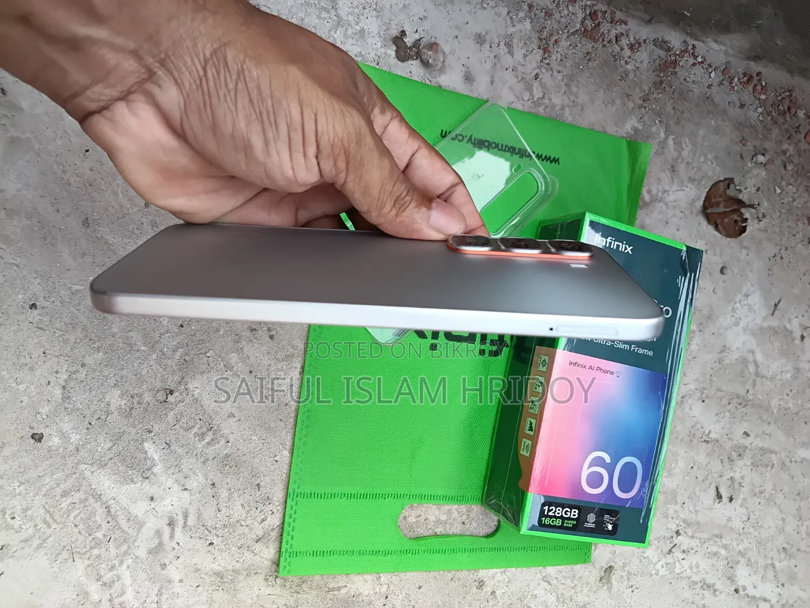 Infinix Hot 60 Pro 128 GB White