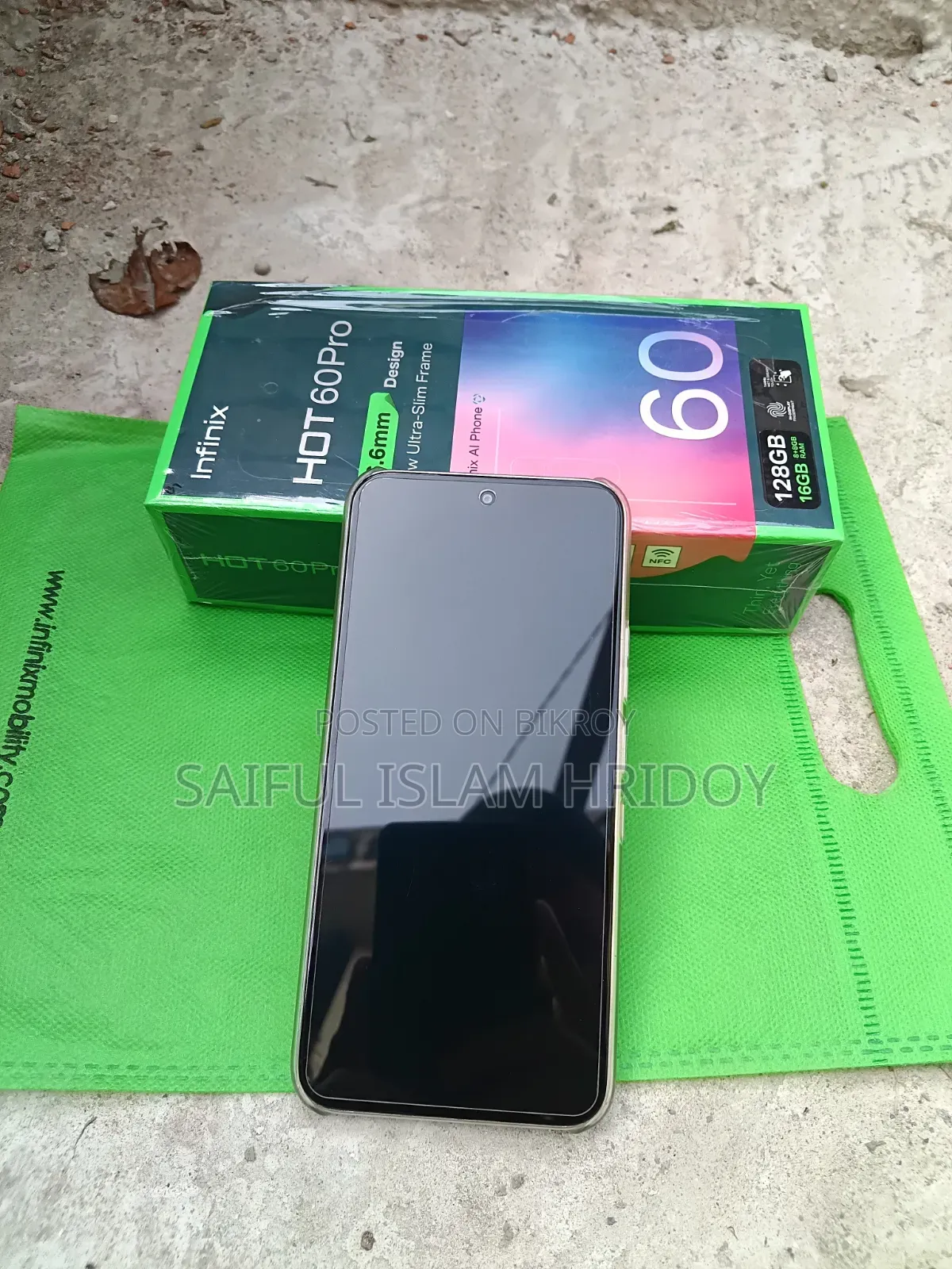 Infinix Hot 60 Pro 128 GB White