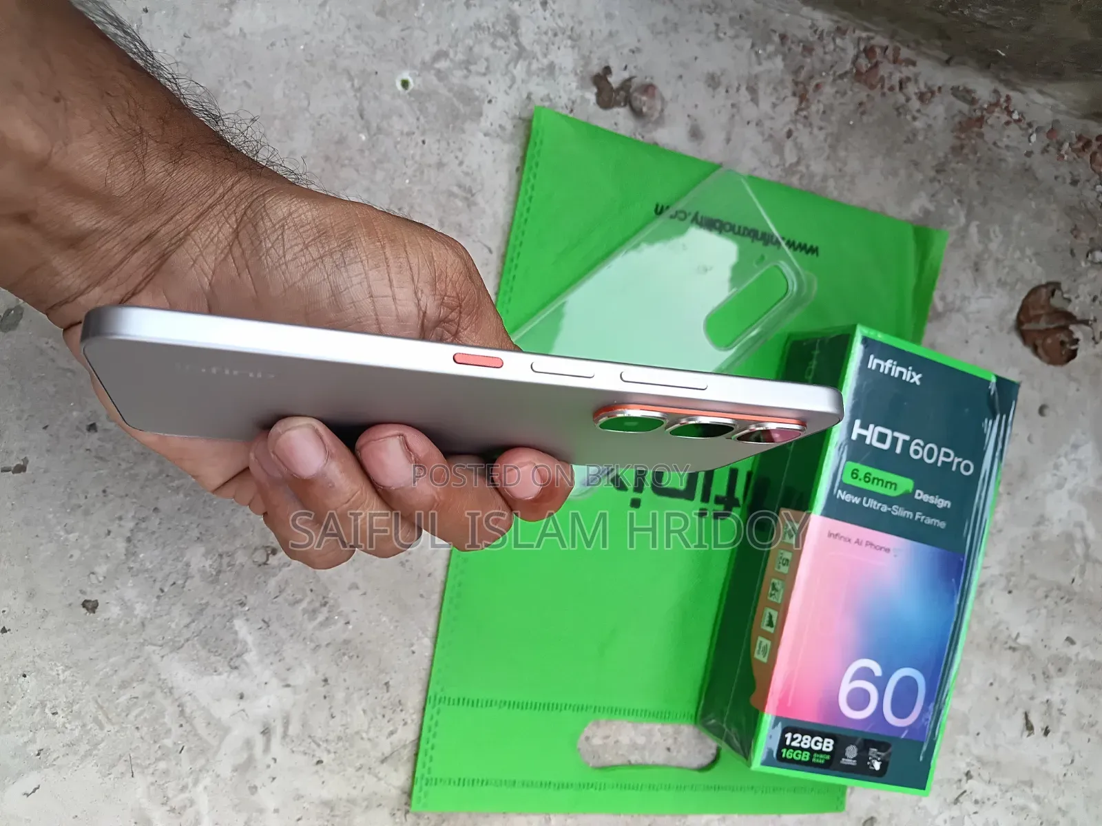 Infinix Hot 60 Pro 128 GB White