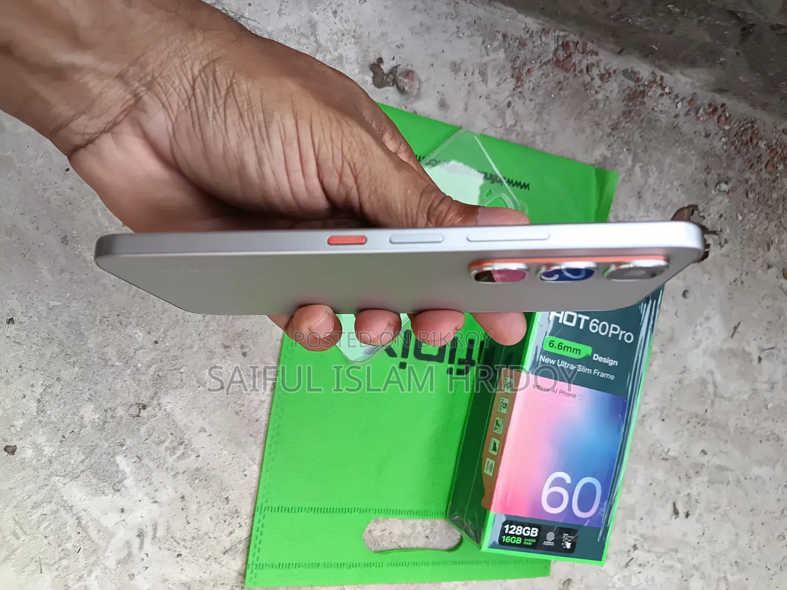Infinix Hot 60 Pro 128 GB White