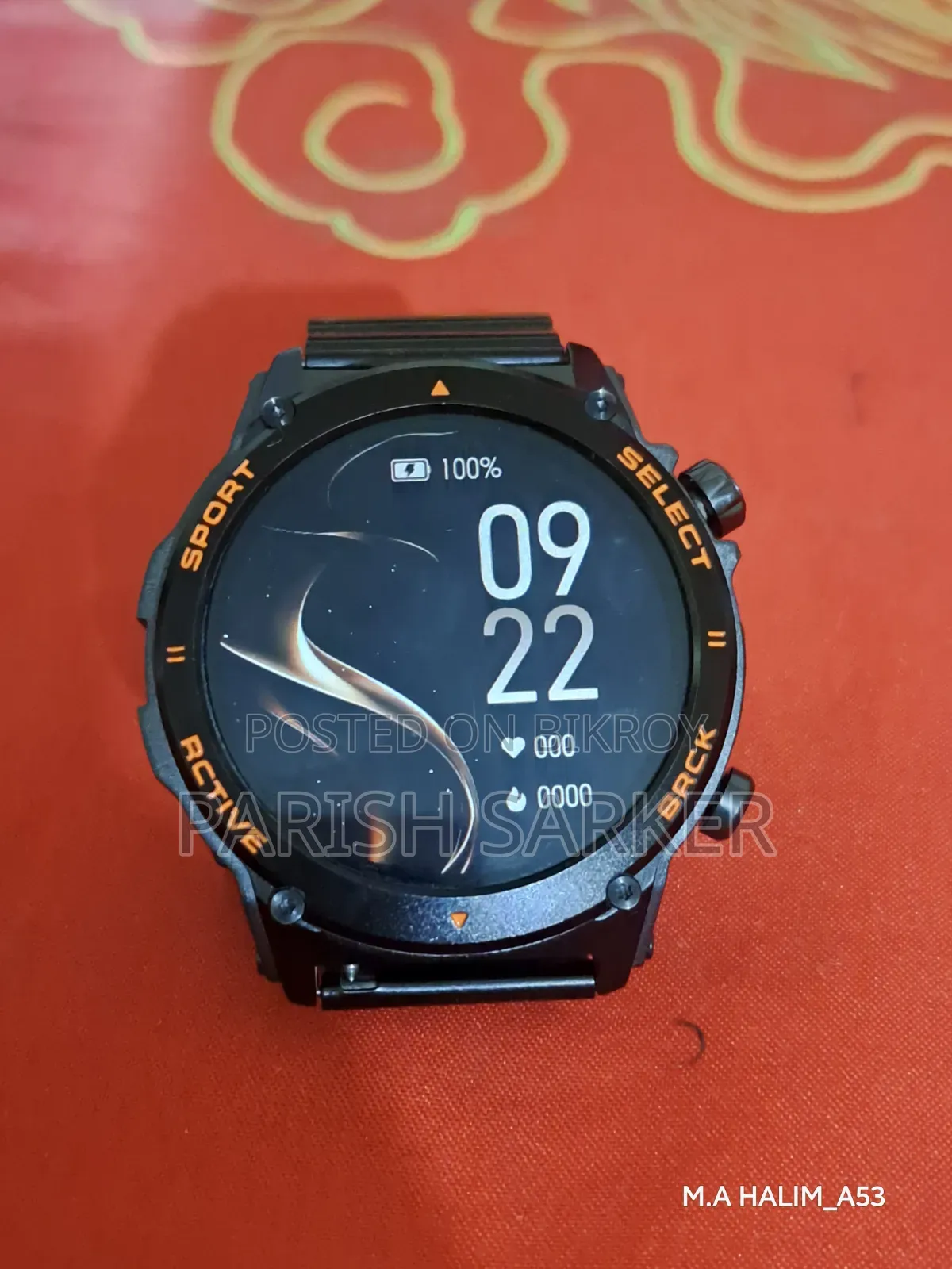 MK 56 Germany Smartwatch - Brand New (AMOLED Display)