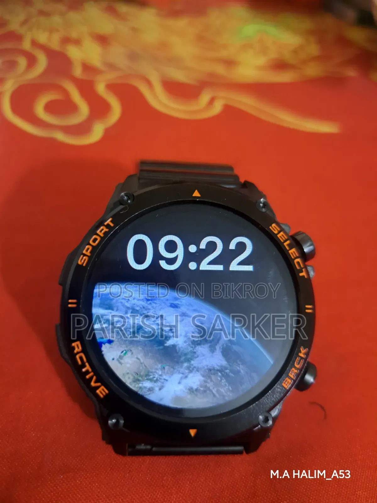 MK 56 Germany Smartwatch - Brand New (AMOLED Display)