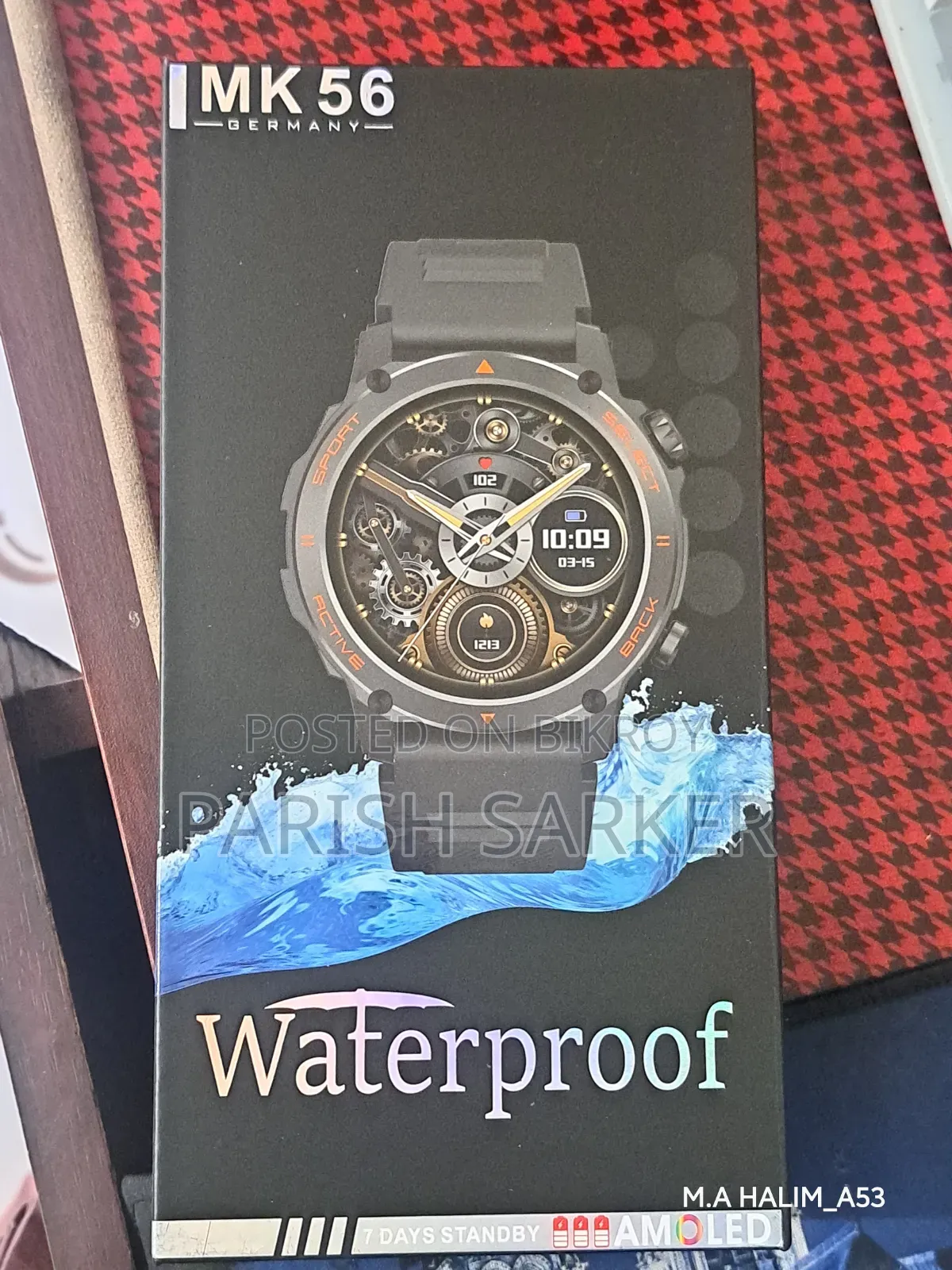 MK 56 Germany Smartwatch - Brand New (AMOLED Display)