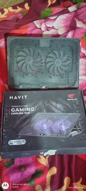 HAVIT Gamenote Black Gaming Laptop Cooling Pad