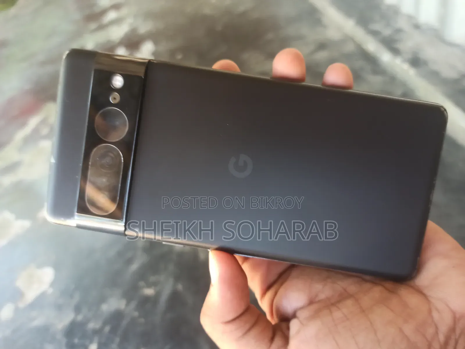 গুগল পিক্সেল ৭ প্রো ১২৮ জিবি ব্ল্যাক