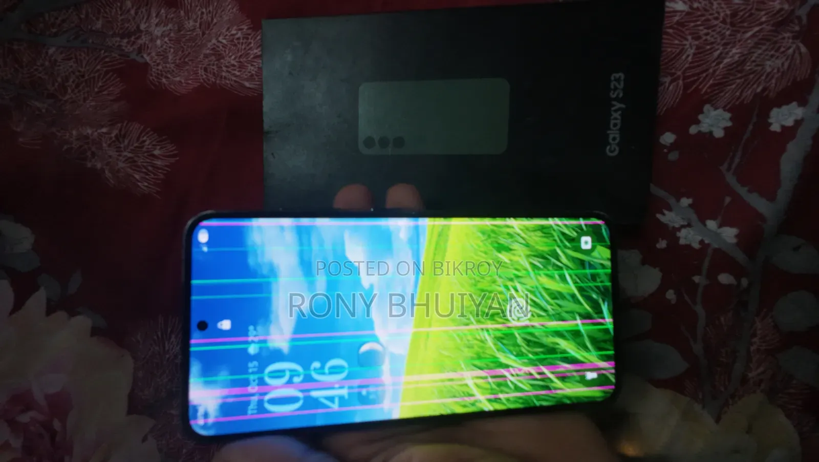 নতুন স্যামসাং গ্যালাক্সি এস২৩ ১২৮ জিবি গ্রিন