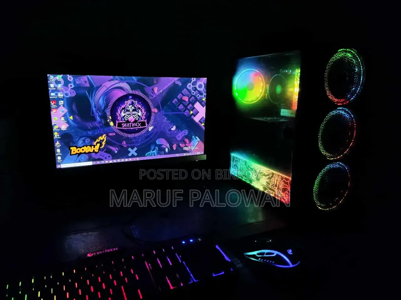 Desktop Computer Gigabyte 8GB AMD Ryzen 5 SSD 1T