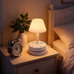 Desk Lamp With Multiplug