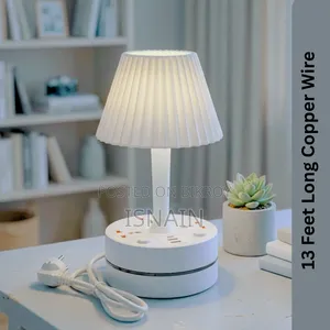 Desk Lamp With Multiplug
