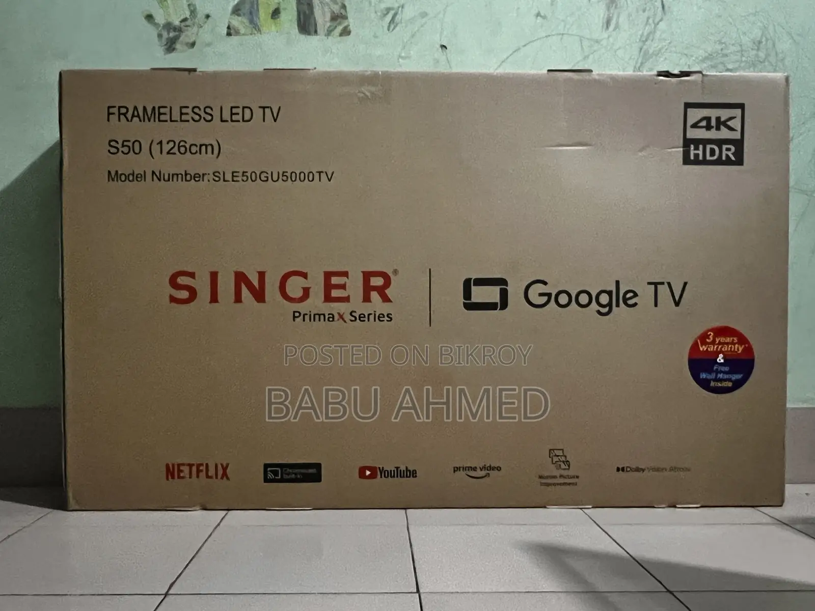 Singer Google Smart Led TV