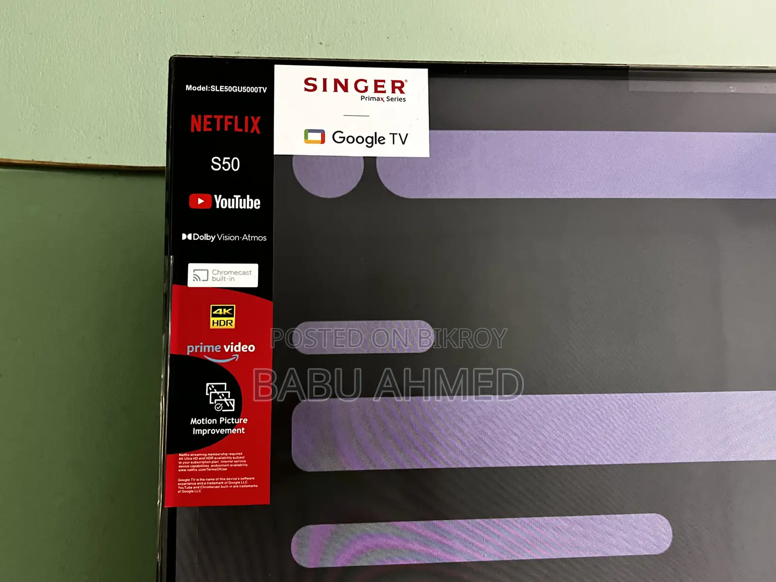 Singer Google Smart Led TV