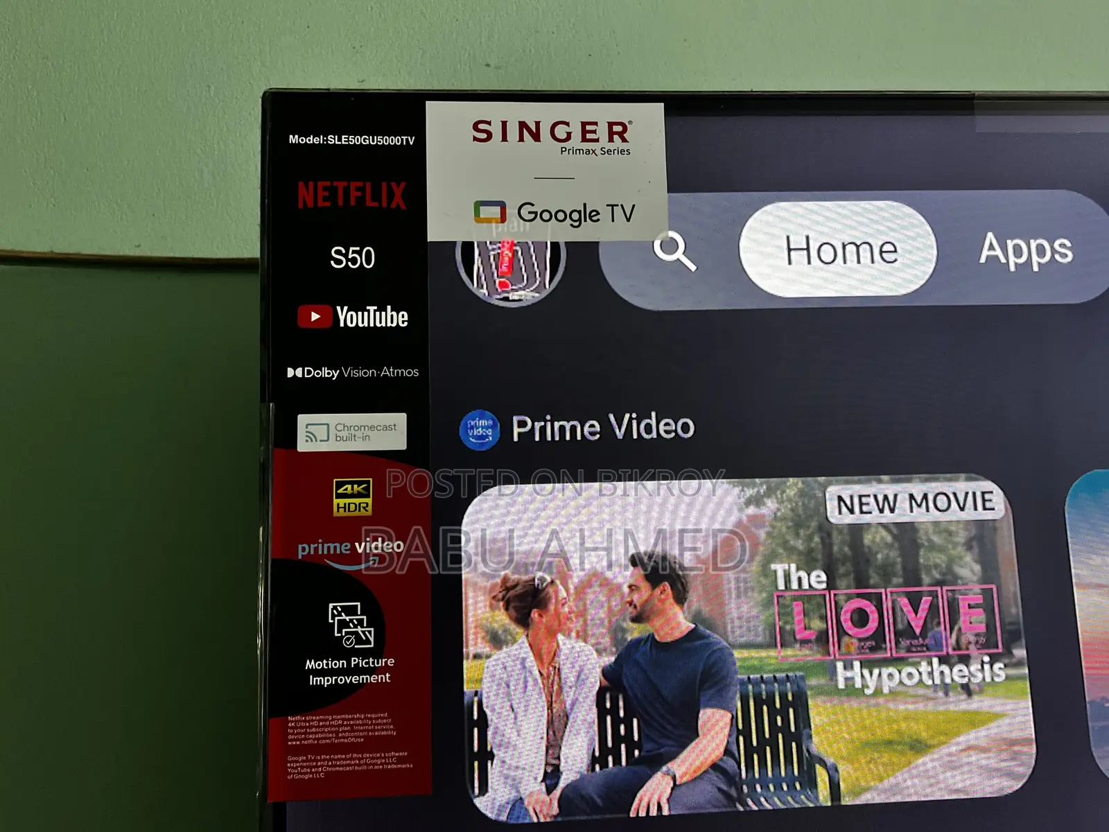 Singer Google Smart Led TV