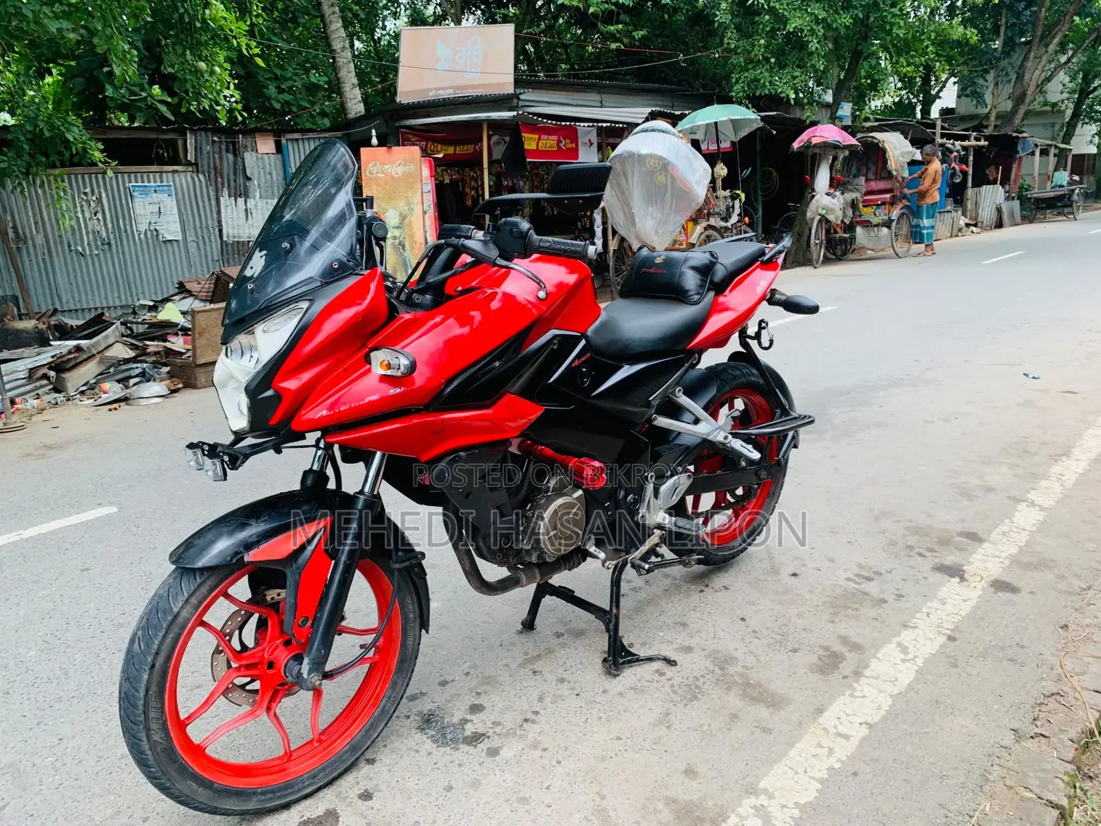 বাজাজ পালসার ১৫০ ২০১৭ রেড