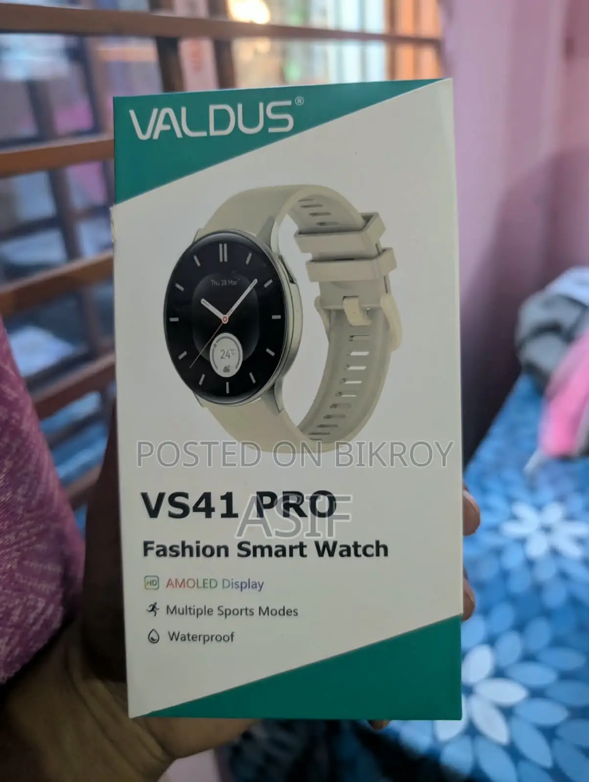 Valdus Vs41 Pro Amoled Smart Watch