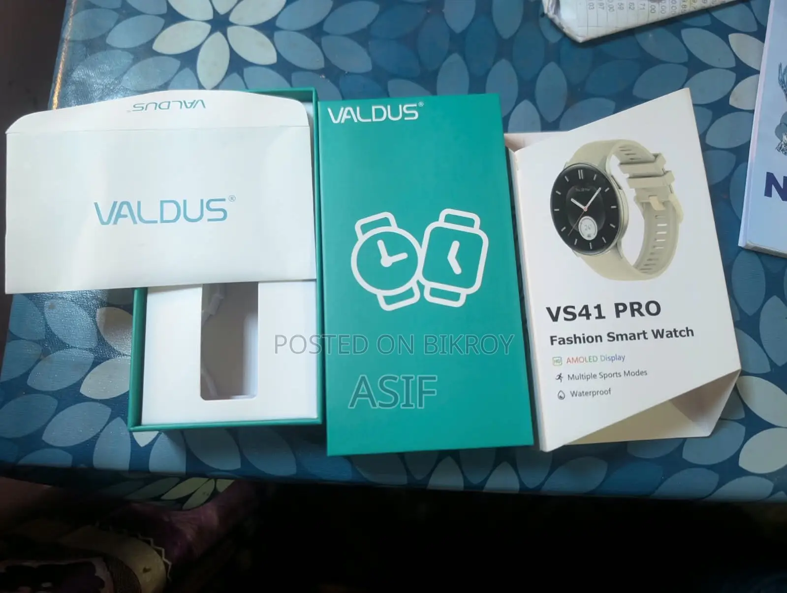Valdus Vs41 Pro Amoled Smart Watch
