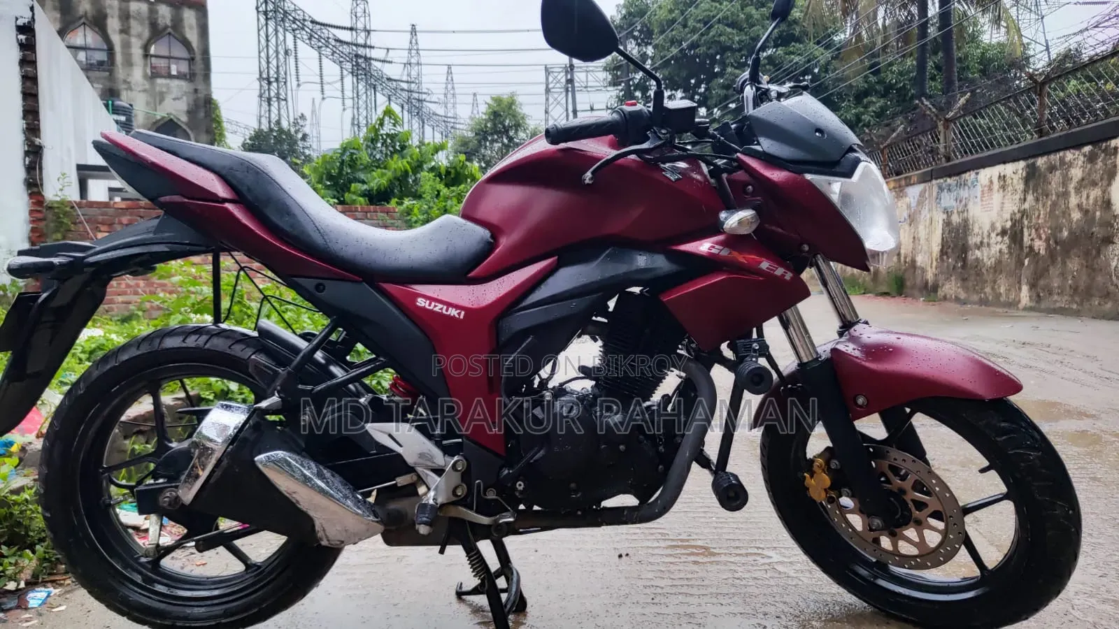 Suzuki Gixxer 2022 Red