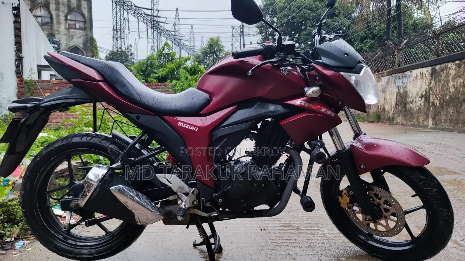 Suzuki Gixxer 2022 Red
