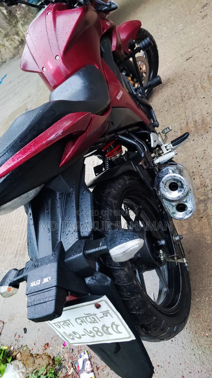 Suzuki Gixxer 2022 Red