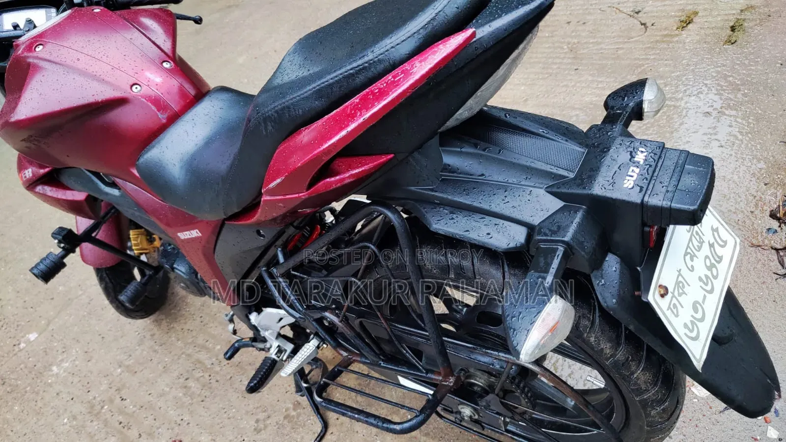 Suzuki Gixxer 2022 Red