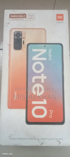 Xiaomi Redmi Note 10 Pro 128 GB Orange