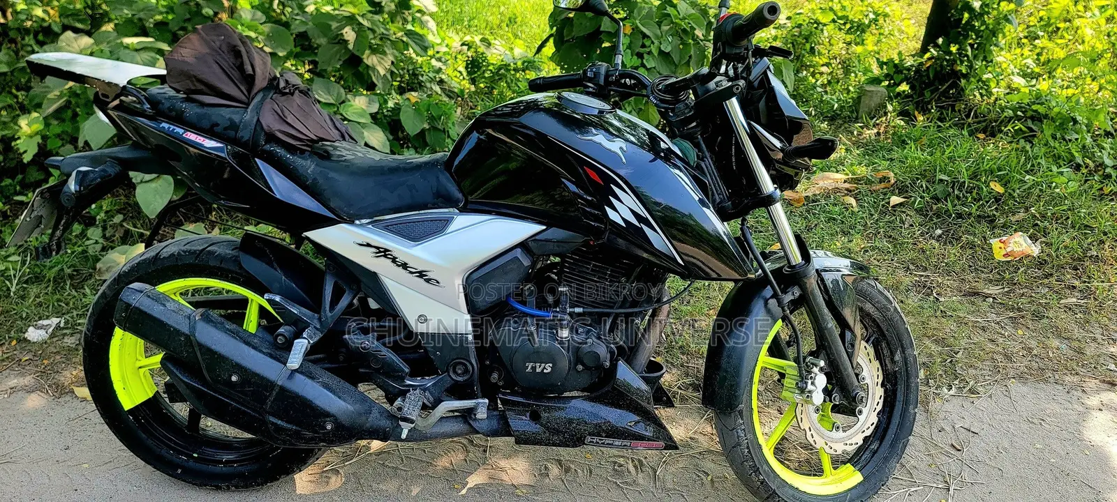 TVS Apache RTR 160 4V 2019 Black