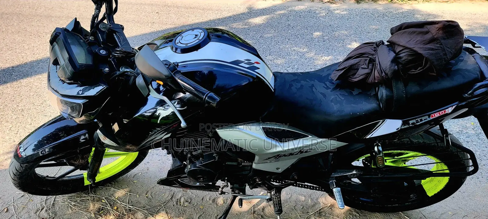 TVS Apache RTR 160 4V 2019 Black