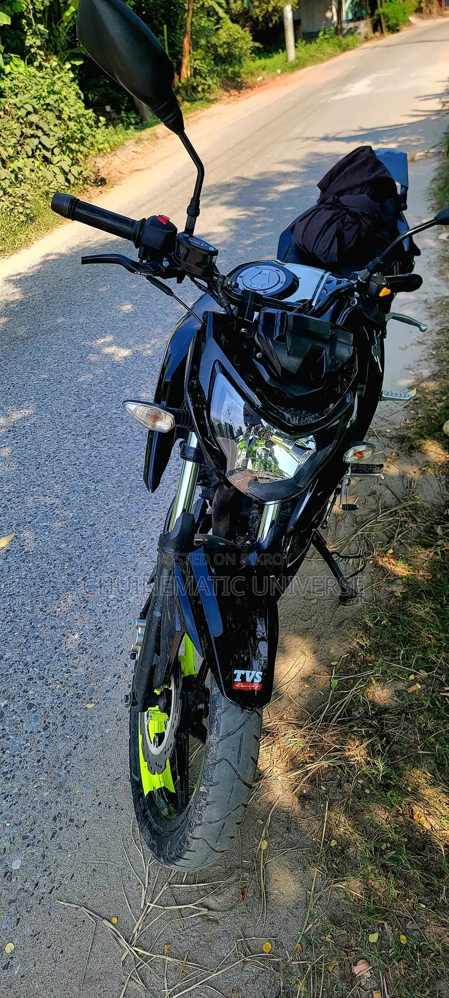 TVS Apache RTR 160 4V 2019 Black