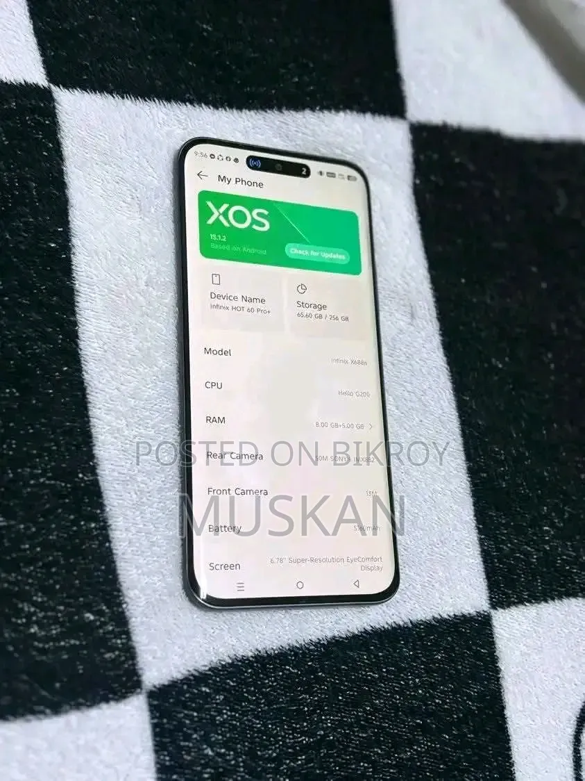 Infinix Hot 60 Pro+ 256 GB Black