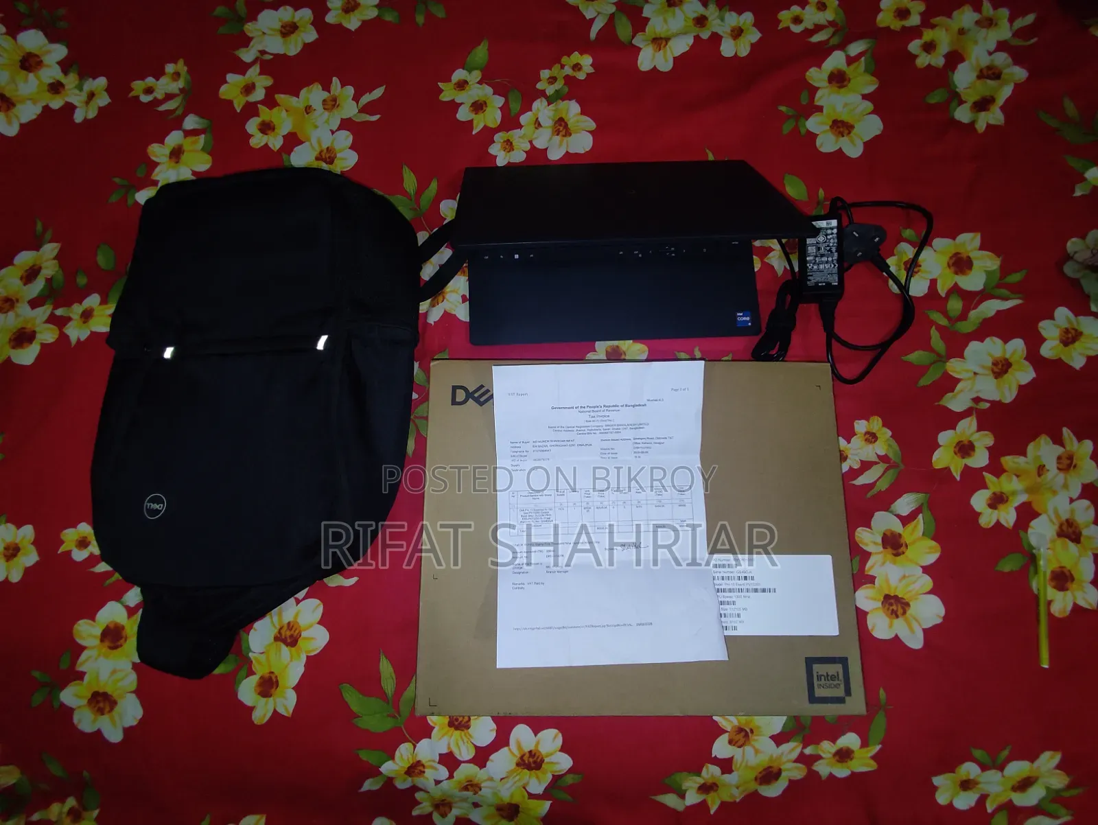 ল্যাপটপ ডেল ৮জিবি ইন্টেল কোর i5 SSD 512GB