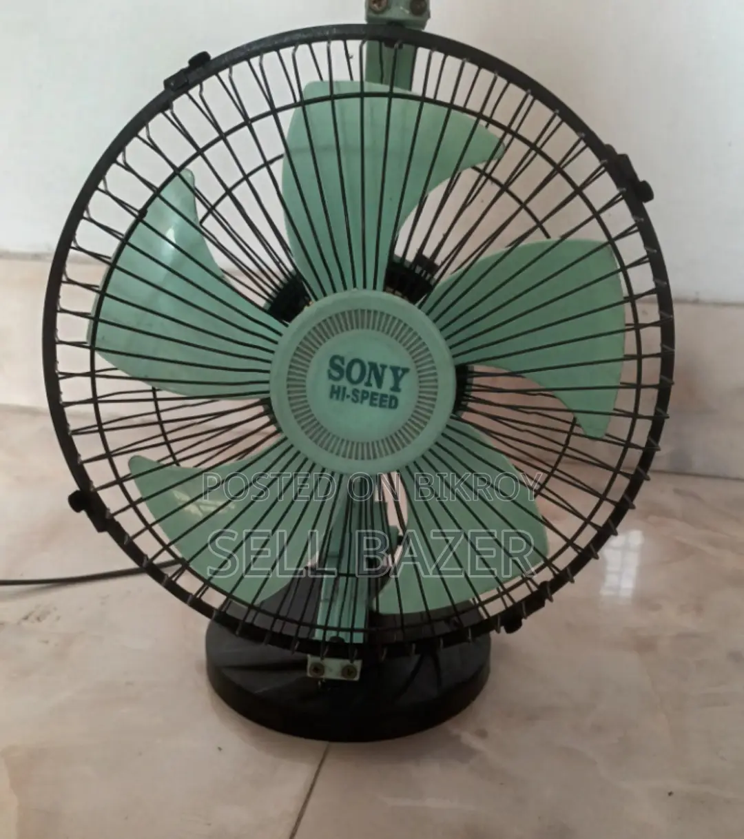 Sony Hi-Speed Portable Table Fan for Sale – Excellent Condition