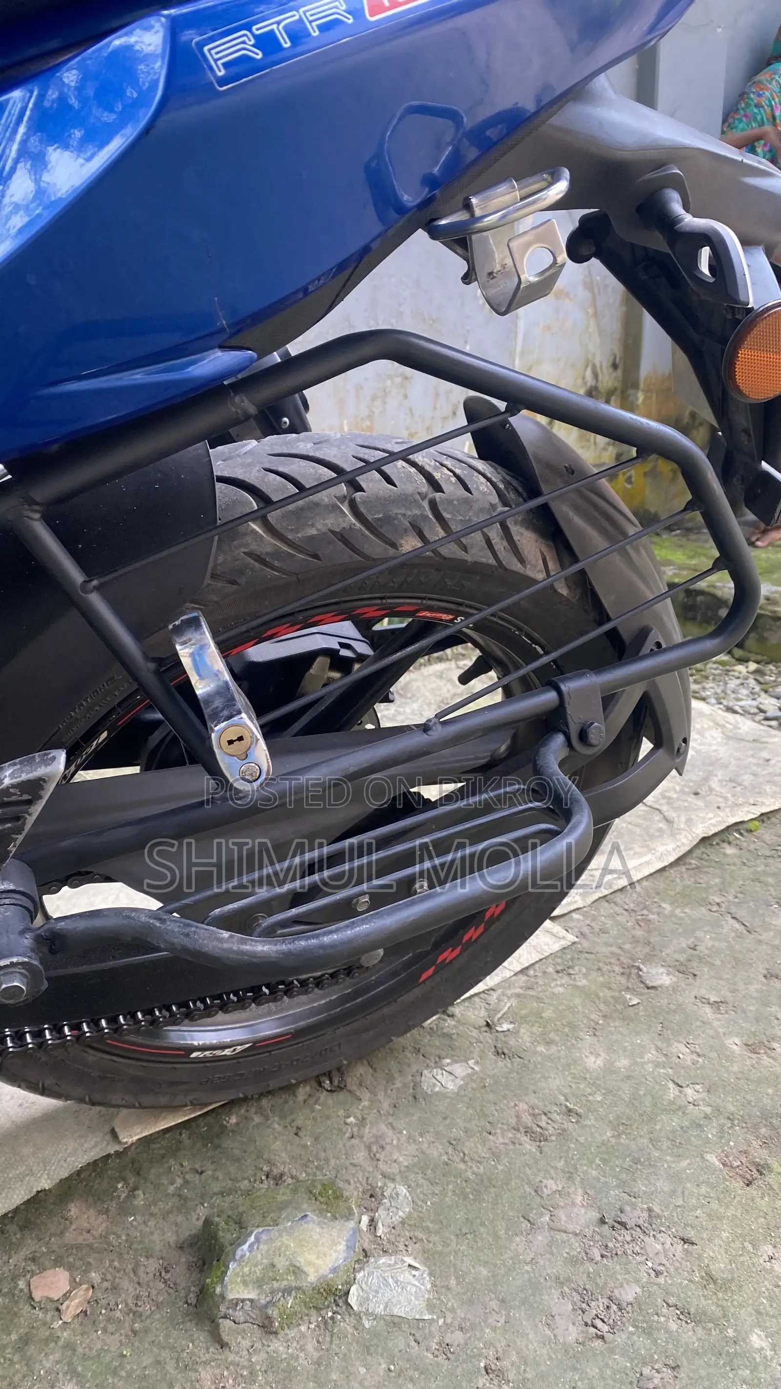 TVS Apache RTR 160 4V 2023 Blue