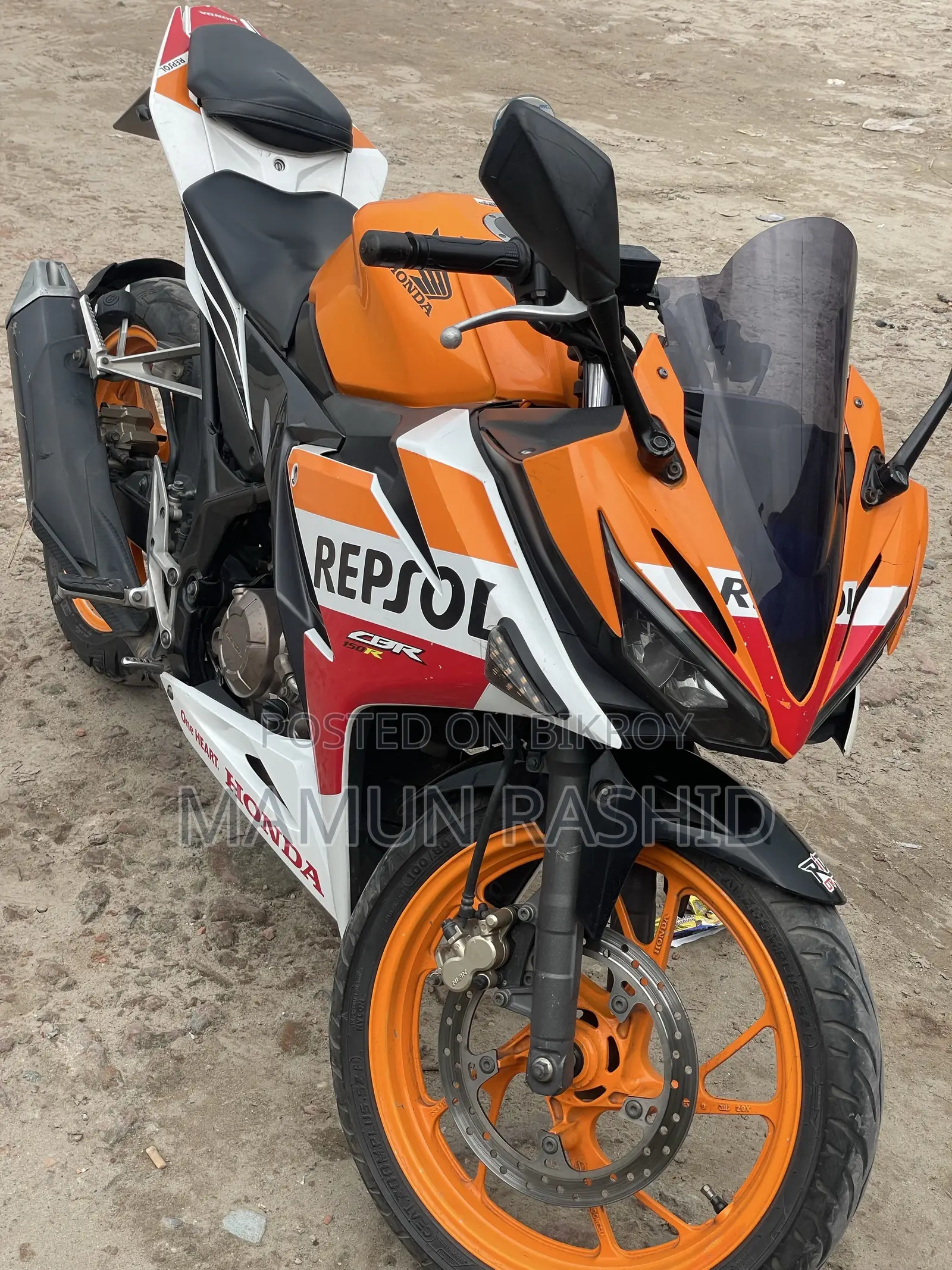 Honda CBR 2018 Orange