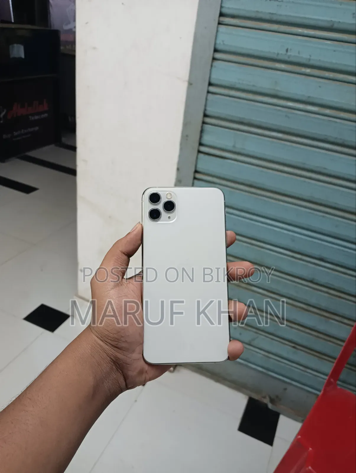 অ্যাপল আইফোন ১১ প্রো ম্যাক্স ২৫৬ জিবি হোয়াইট
