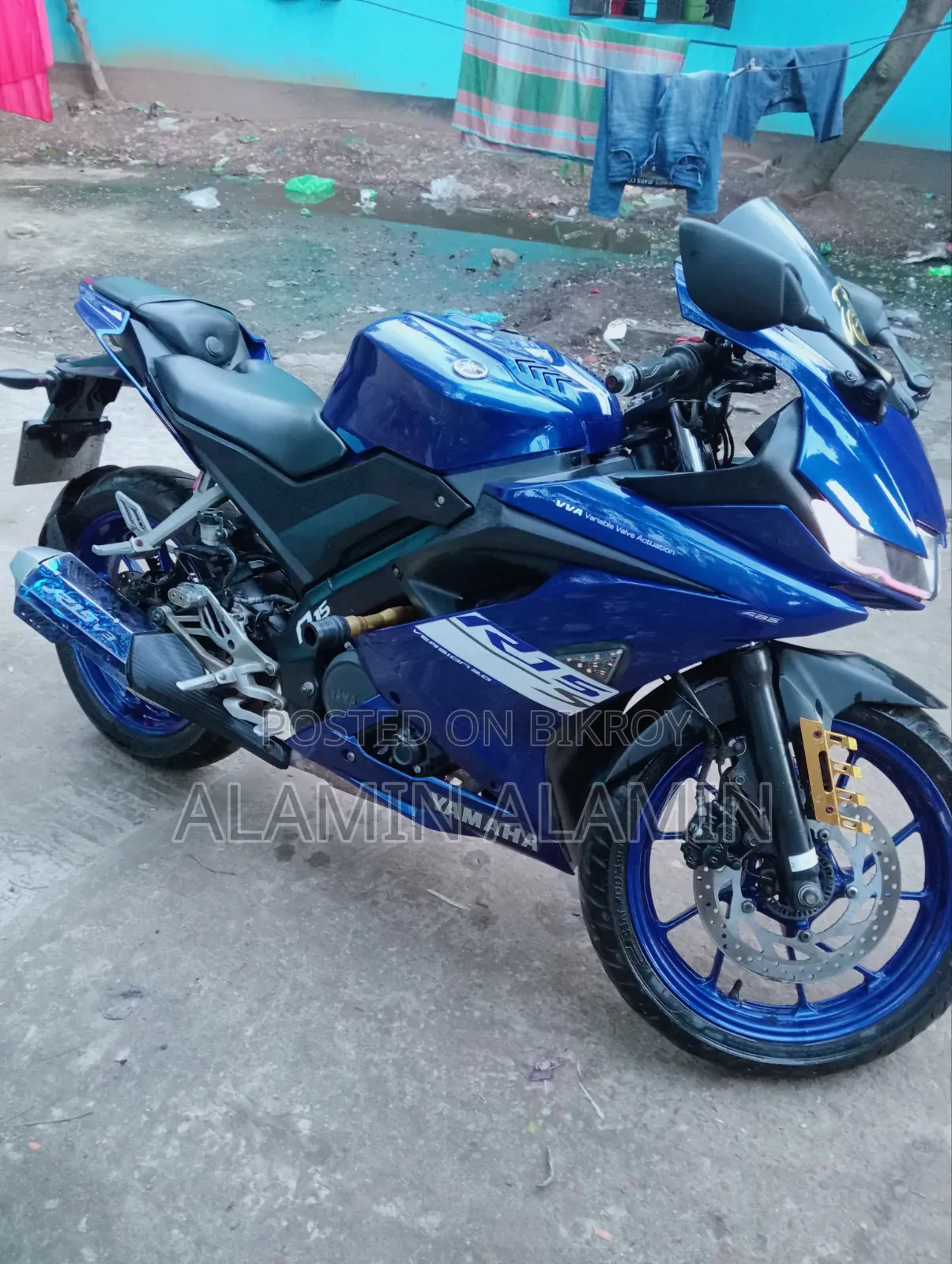 Yamaha R15 V3 2019 Blue