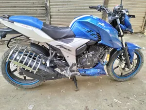 TVS Apache RTR 160 4V 2020 Blue
