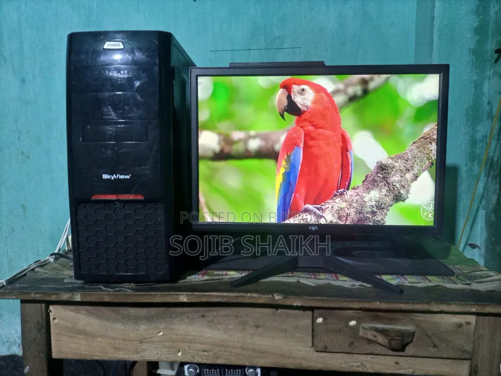 Desktop Computer 4GB RAM Intel Core i3 500GB HDD