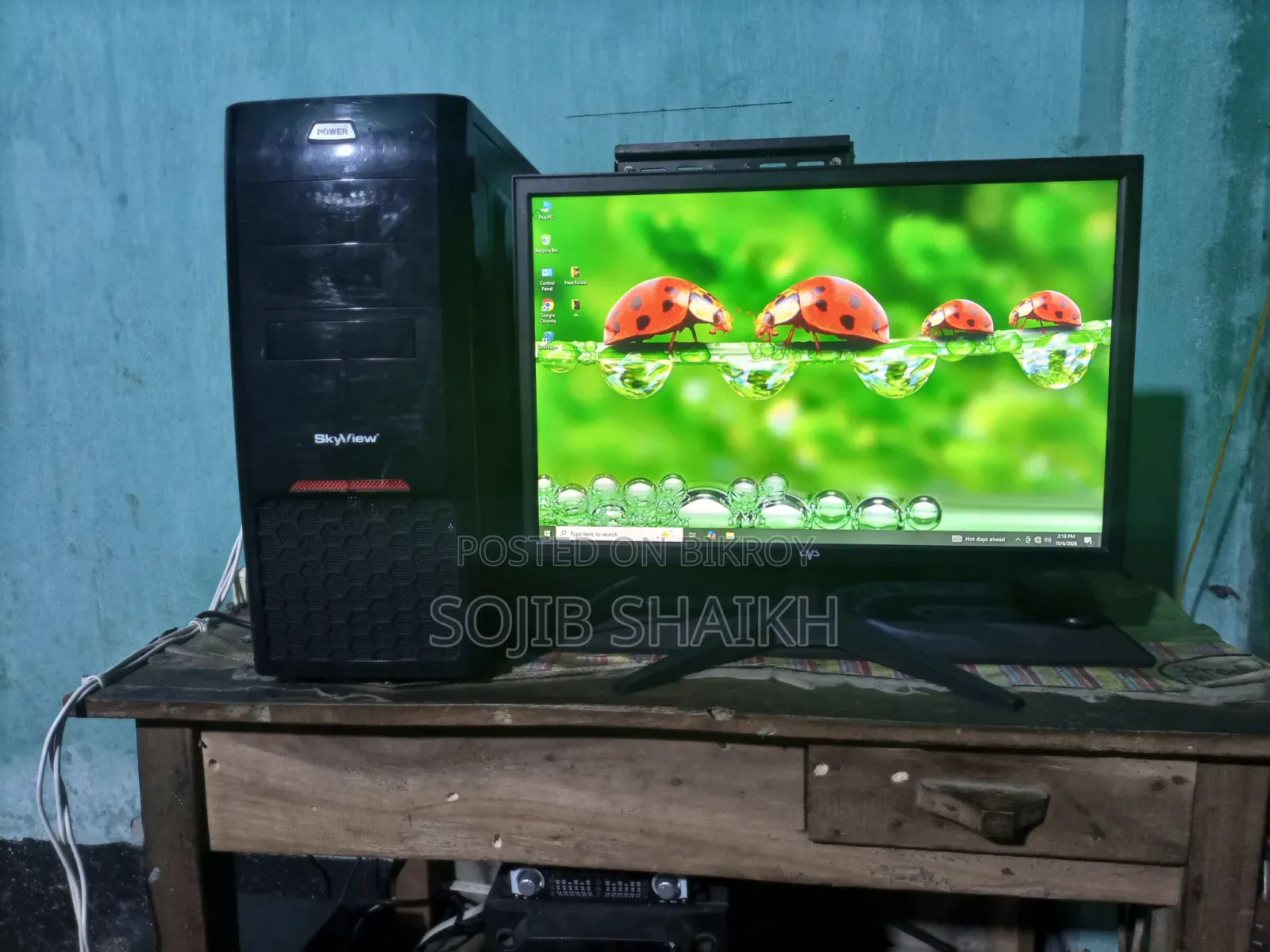 Desktop Computer 4GB RAM Intel Core i3 500GB HDD